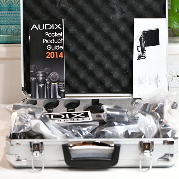 Audix Professional Microphones FP5 Fusion Series 5-Piece + Bonus - Picture 12 of 16